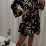 Tunika haljina s cvjetnim uzorkom